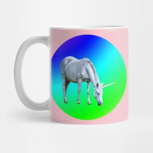 Unicorn eating the rainbow Mug